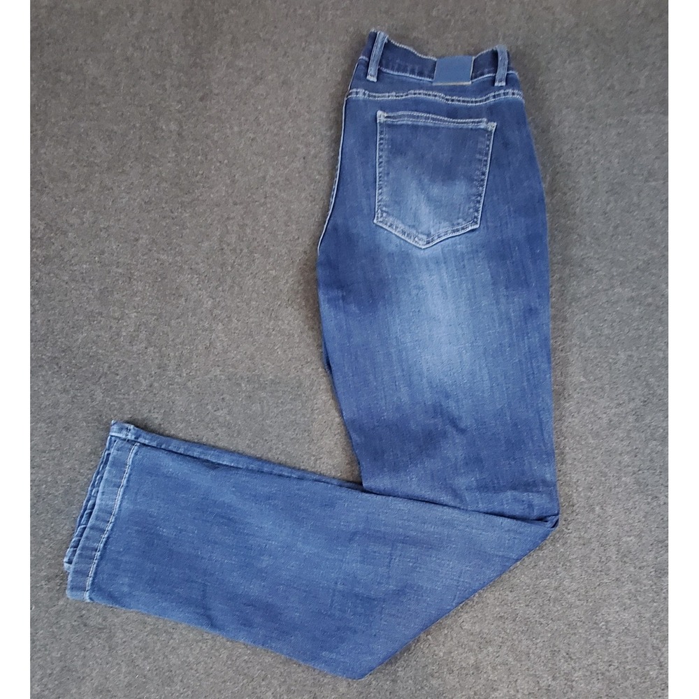 Mugsy Kinzies Jeans Mens 34x34 (34x32) Dark Blue Stretch FLX4NKZ Slim Pants